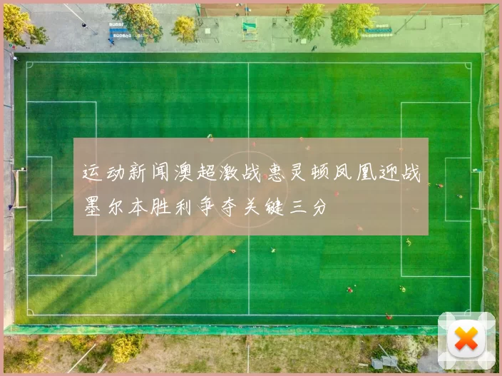 运动新闻澳超激战惠灵顿凤凰迎战墨尔本胜利争夺关键三分